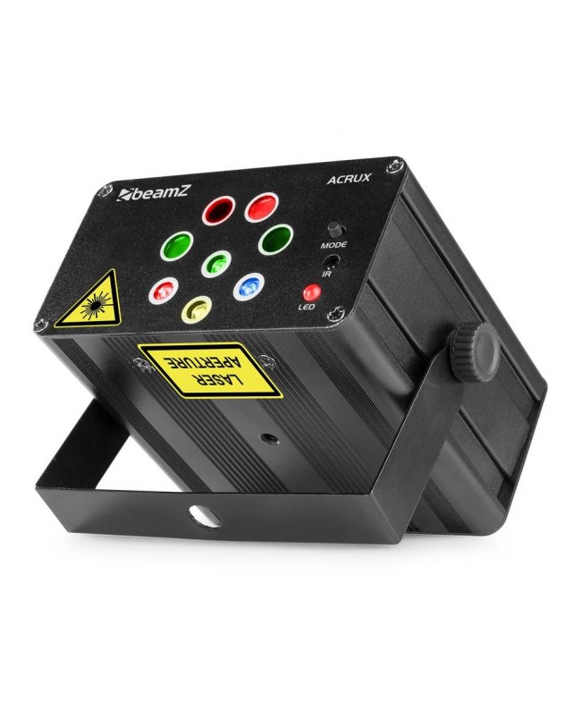 beamZ Acrux 4way R/G Laser RGBW Gobo IRC Laser