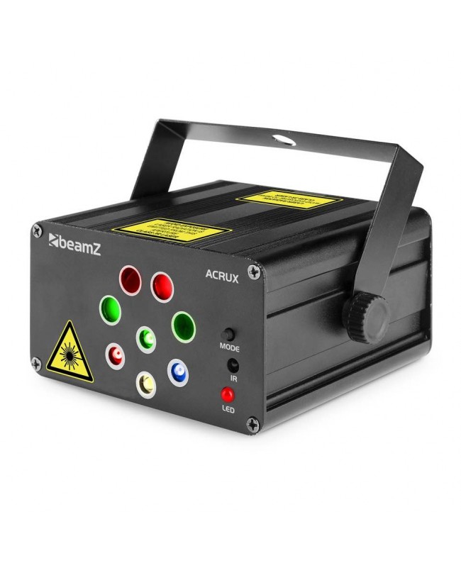 beamZ Acrux 4way R/G Laser RGBW Gobo IRC Laser