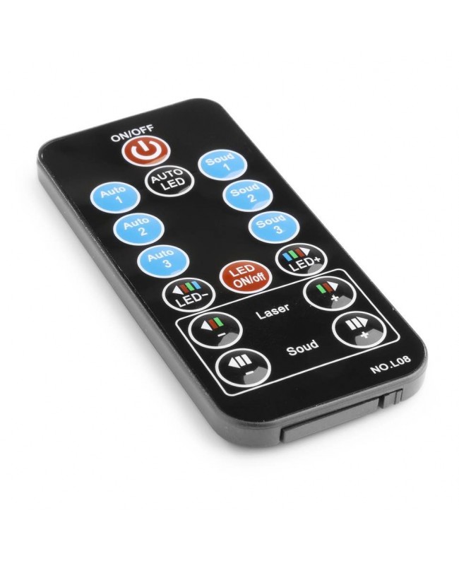 beamZ Acrux 4way R/G Laser RGBW Gobo IRC Laser