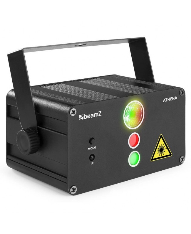 beamZ Athena Laser R/G Gobo RGB IRC Batt Laser