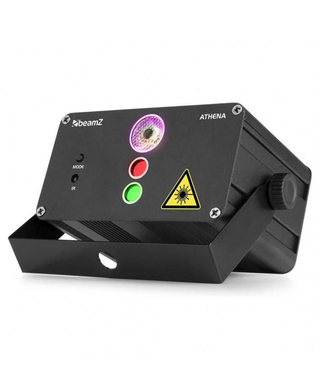 beamZ Athena Laser R/G Gobo RGB IRC Batt Laser