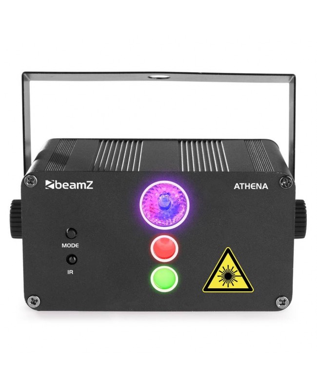 beamZ Athena Laser R/G Gobo RGB IRC Batt Laser