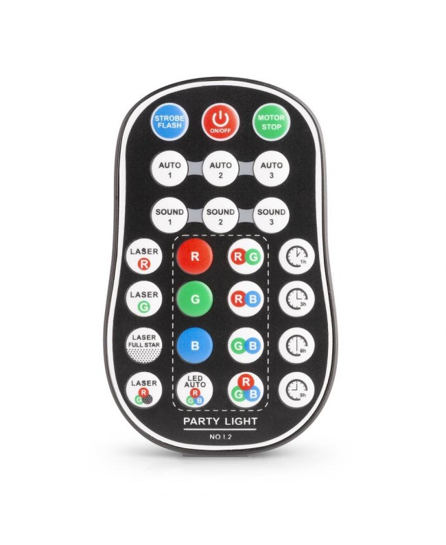 beamZ Athena Laser R/G Gobo RGB IRC Batt Laser