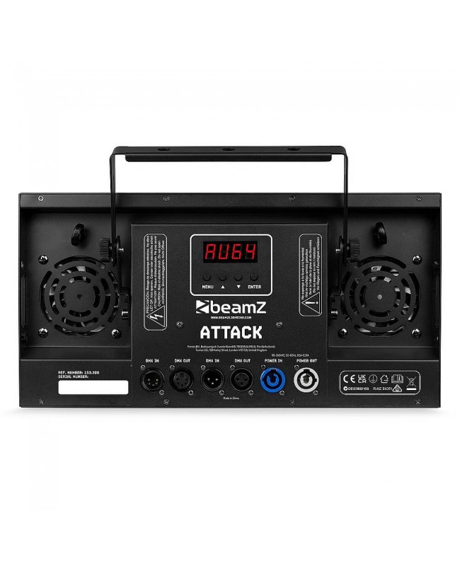 beamZ Attack Stroboscoop Combi RGB+CW pix Strobo