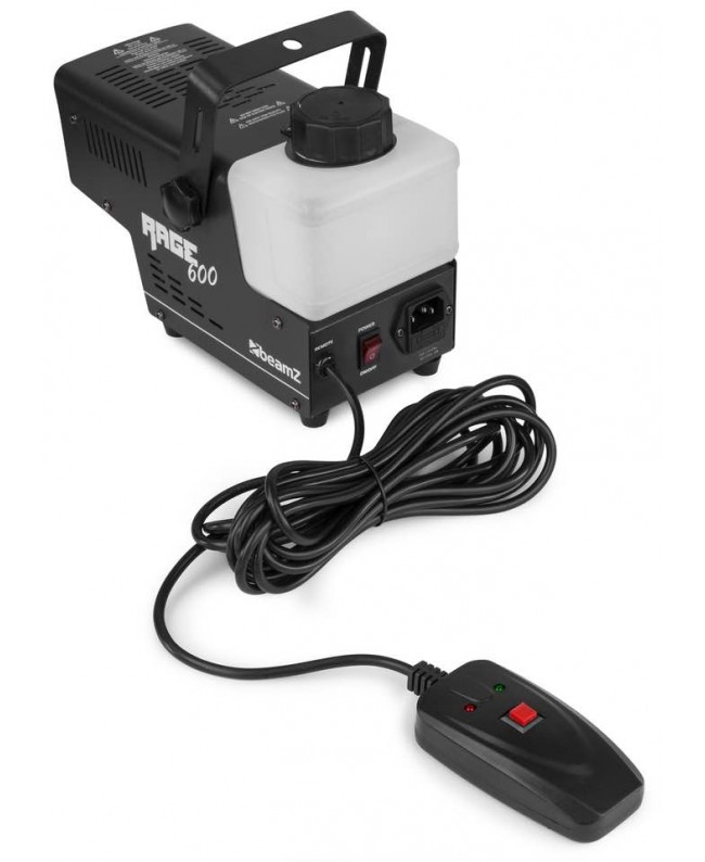 beamZ Rage600 smokemachine wireless cntr Fog machines