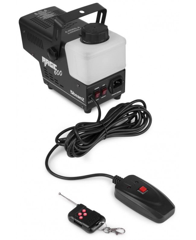 beamZ Rage600LED Smokemachine LED 3x1W Wi Fog machines