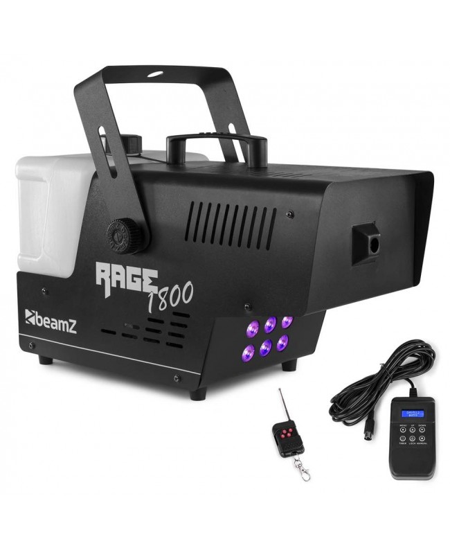 beamZ Rage1800LED Smokemachine 6x4W 4in1 Nebelmaschinen