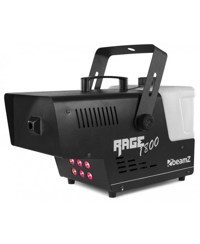 beamZ Rage1800LED Smokemachine 6x4W 4in1 Fog machines