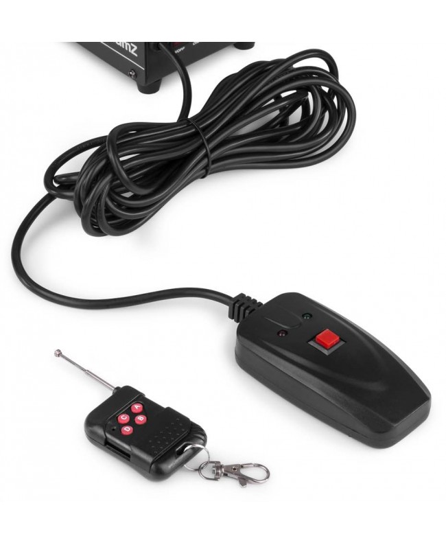 beamZ Rage1000SNOW wireless Snow Machines