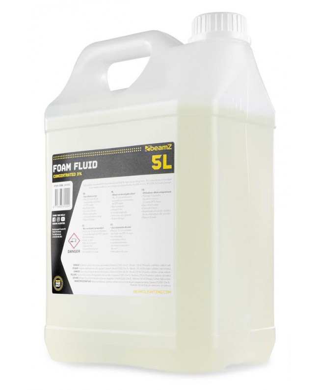 beamZ FFL5 Foamfluid 5L Concentrate 3% Foam Liquids