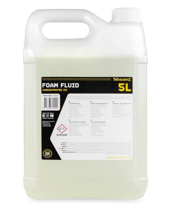 beamZ FFL5 Foamfluid 5L Concentrate 3% Schaumflüssigkeiten