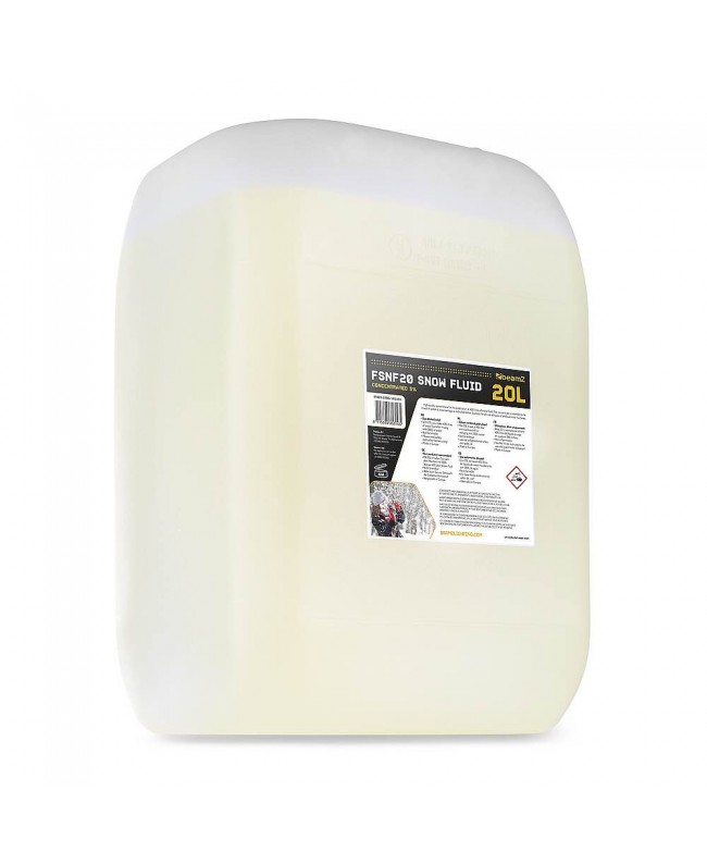 beamZ FLNF20 Snowfluid 20L Concentrate 5% Snow Liquids