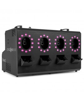 beamZ Cyclone 400 Dual Bubble Smoke LED IP Macchine per effetto bolle