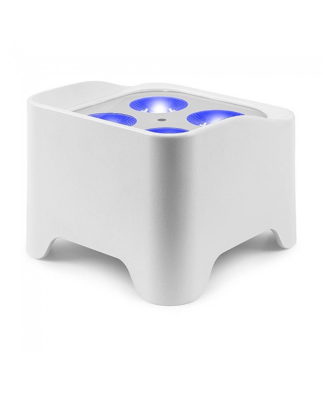 beamZ BBP90W Uplight 4x4W 4in1 DMX IRC wht Battery Lights