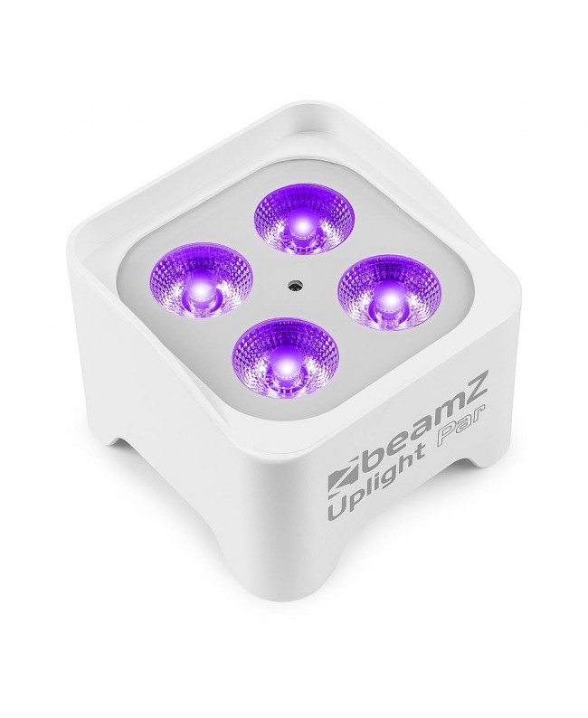 beamZ BBP90W Uplight 4x4W 4in1 DMX IRC wht Fari LED a batteria