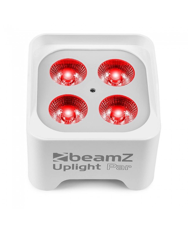 beamZ BBP90W Uplight 4x4W 4in1 DMX IRC wht Fari LED a batteria