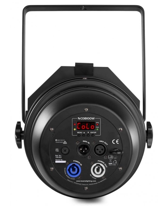 BeamZ COB100W PAR light Zoom DMX100W 3k Parcans