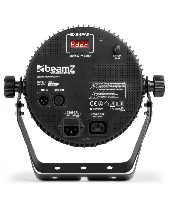 BeamZ BX94 PAR con COB LED e strobo PAR LED