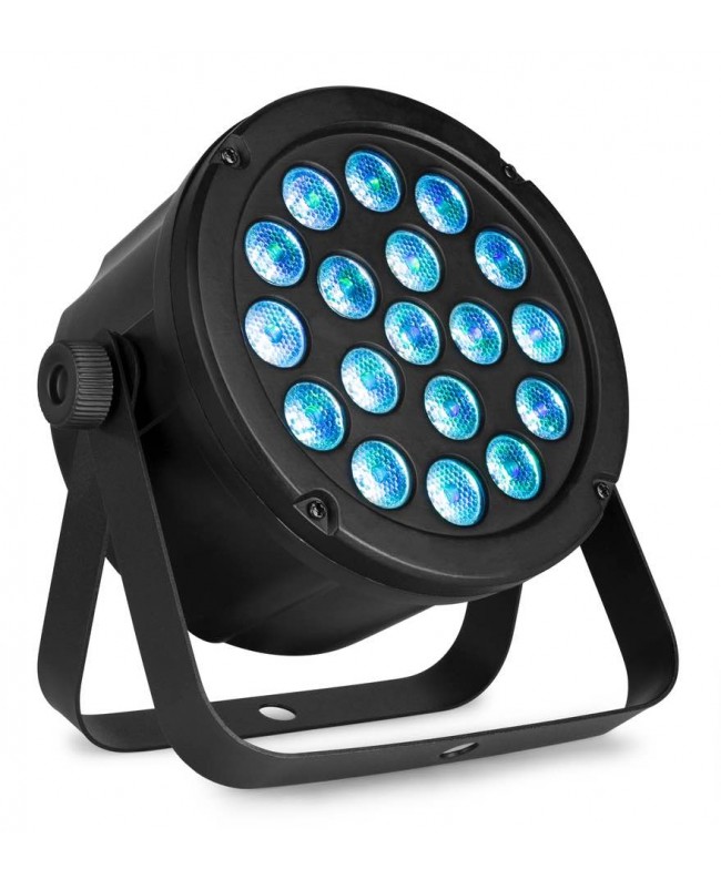 beamZ SlimPar45 18 x 3W 3in1 RGB DMX PAR LED