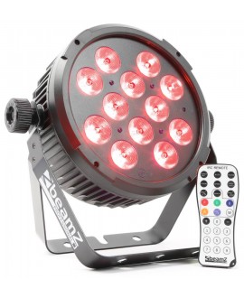 beamZ BT310 Flat PAR 12x6W 4-1 DMX IRC LED PAR
