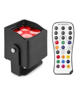 beamZ BBP44 Uplight IP65 Mini 4x4W 4in1 Batteriebetriebene Leuchten