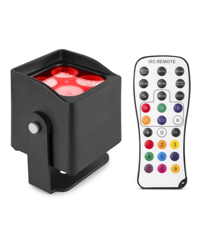 beamZ BBP44 Uplight IP65 Mini 4x4W 4in1 Battery Lights