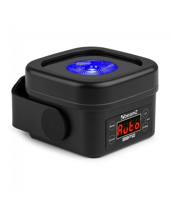 beamZ BBP12 Uplight IP65 Mini 12W RGBAL EL Fari LED a batteria