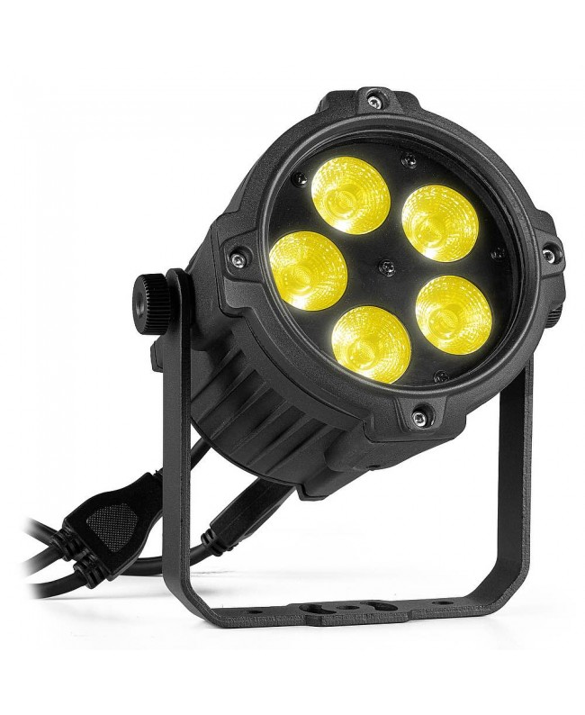 beamZ BWA68 LED AluPAR IP65 5x8W RGBW IRC LED PAR