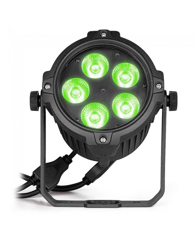 beamZ BWA68 LED AluPAR IP65 5x8W RGBW IRC LED PAR