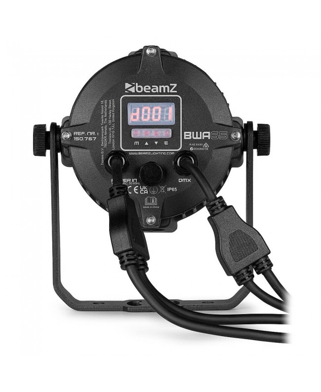 beamZ BWA68 LED AluPAR IP65 5x8W RGBW IRC LED PAR