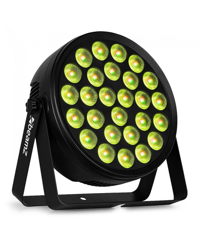 beamZ BCC240 FlatPar 27x6W 4in1 DMX IRC PAR LED
