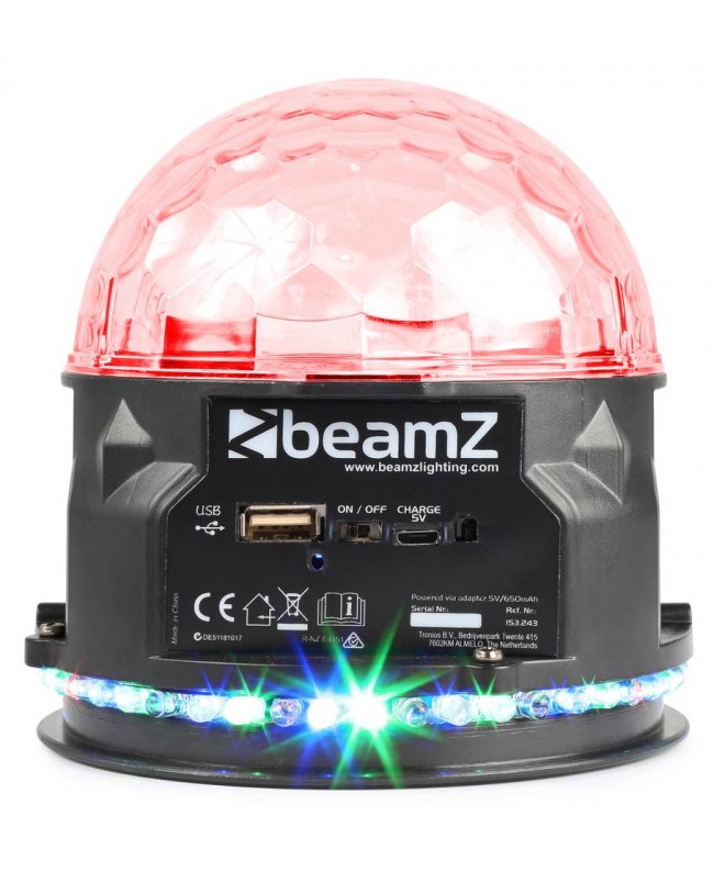 beamZ PLS10 Jellyball with speaker BT Effetti LED