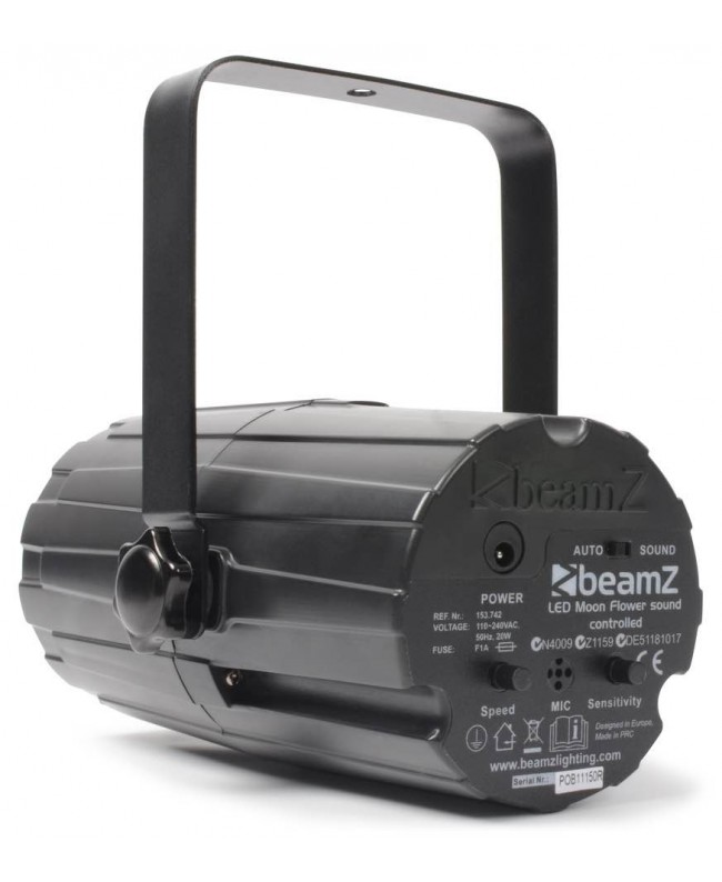 beamZ LED Moon Flower RGBWA SC BLK LED Effekte