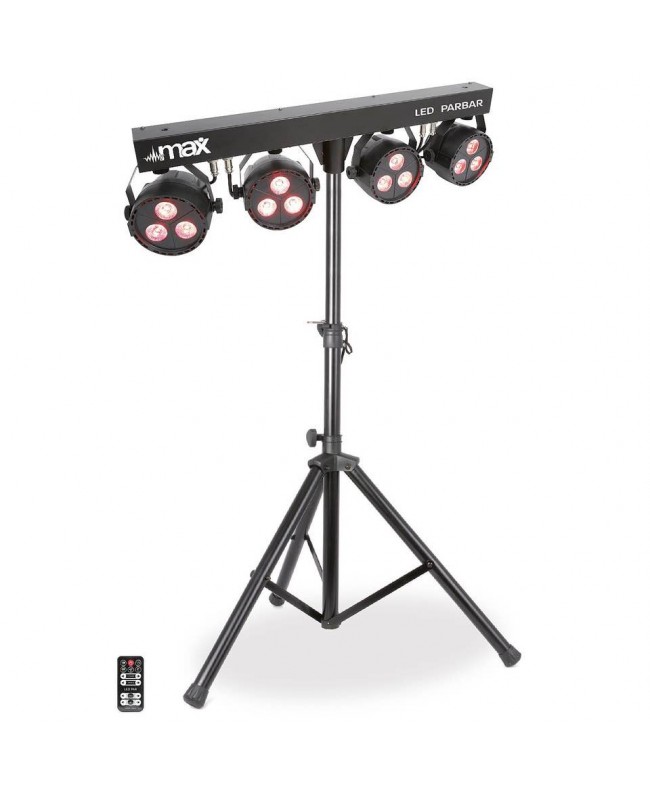 beamZ PartyBar4 PARBAR 4Way 3x4in1 LED Effetti LED