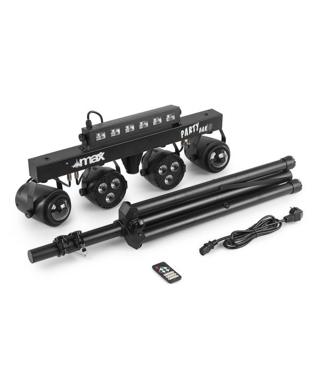 beamZ PartyBar10 2xJellym.2xPAR3LED 6xLED LED Effekte