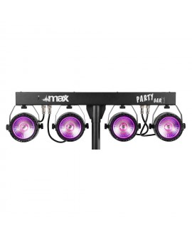 beamZ PartyBar11 4 x COB 20W RGB IRC Stan LED Effects