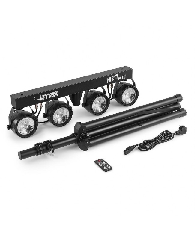 beamZ PartyBar11 4 x COB 20W RGB IRC Stan LED Effects