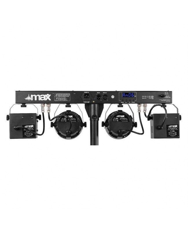 beamZ Partybar12 2x PARstrobe+2 x Derby LED Effekte