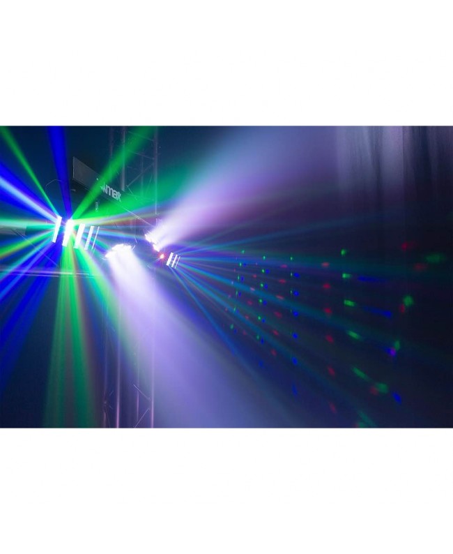 beamZ Partybar12 2x PARstrobe+2 x Derby LED Effects