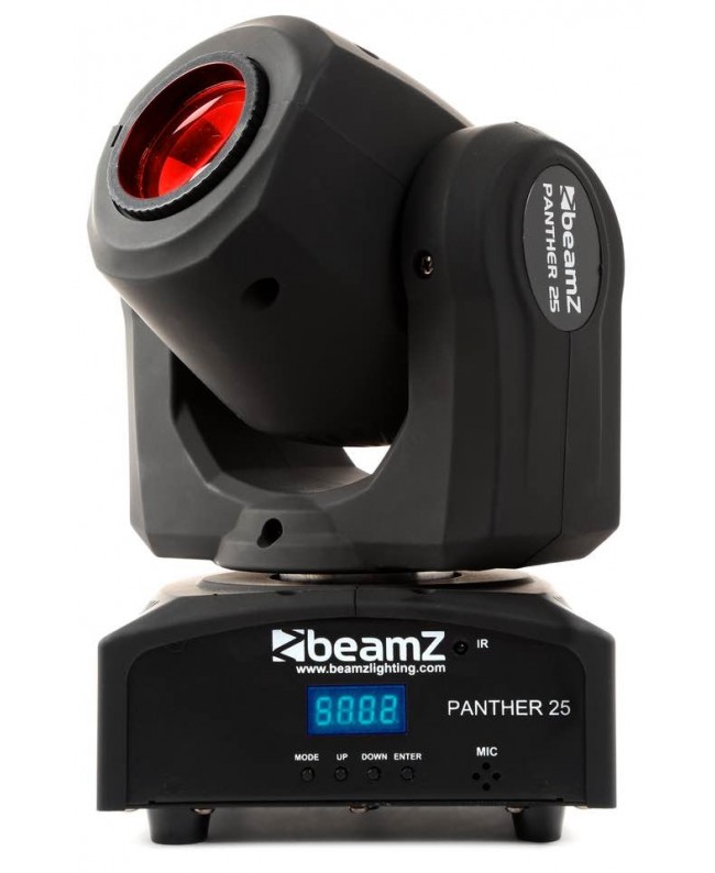 beamZ Panther 25 LED Spot Mov.Head IRC Teste mobili Spot