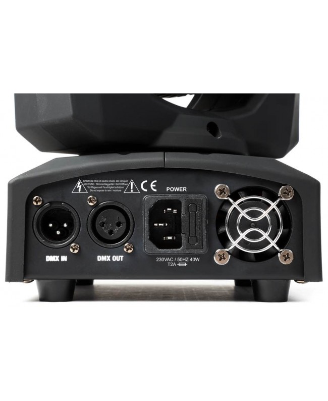 beamZ Panther 25 LED Spot Mov.Head IRC Teste mobili Spot