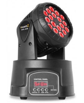 beamZ MHL108MK3 Wash 18x 3-1 RGB 11 DMX Movinglights Wash