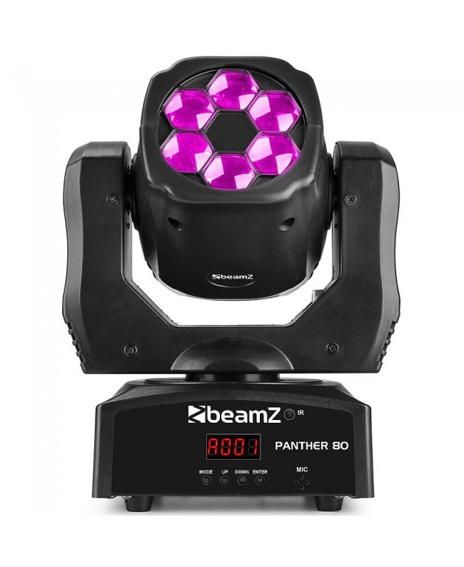 beamZ Panther 80 Hybrid IRC Teste mobili Wash