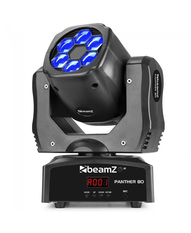 beamZ Panther 80 Hybrid IRC Teste mobili Wash