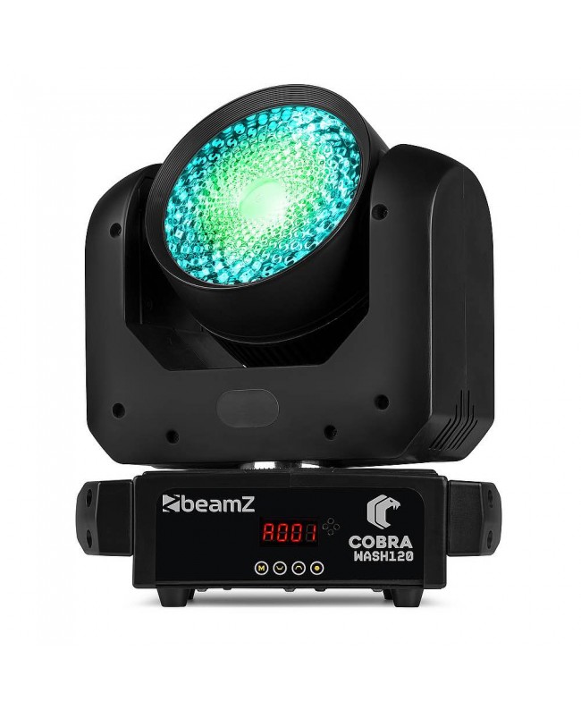 beamZ COBRA WASH120 LED Wash 120W RGBW Teste mobili Wash