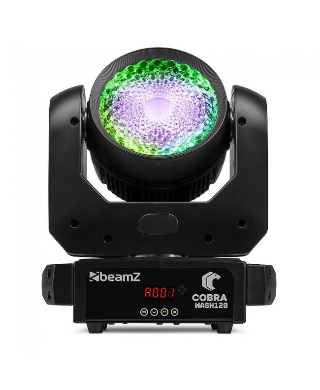 beamZ COBRA WASH120 LED Wash 120W RGBW Teste mobili Wash