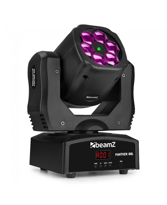 beamZ Panther80L Hybrid Moving Head IRC Movinglights Spot
