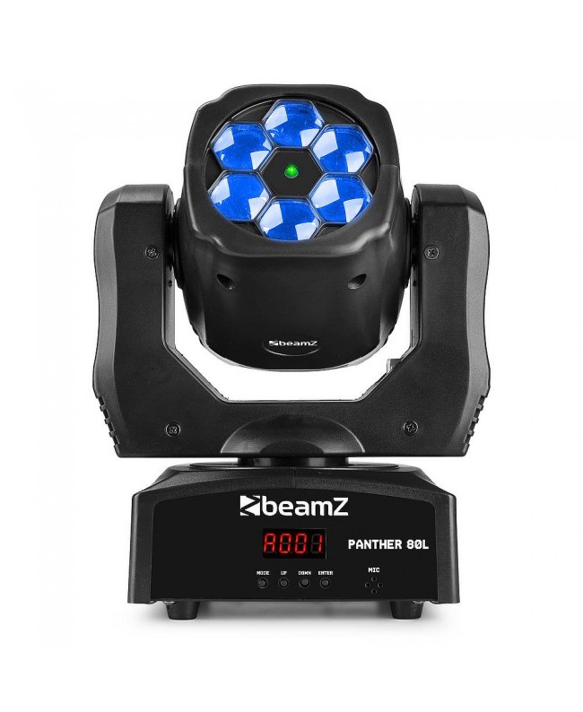 beamZ Panther80L Hybrid Moving Head IRC Teste mobili Spot