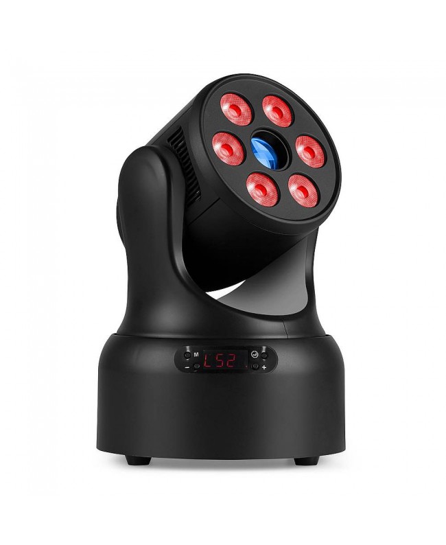 beamZ NOVA68G-BK MH Wash 6x8W RGBW+Gb.30W Teste mobili Wash