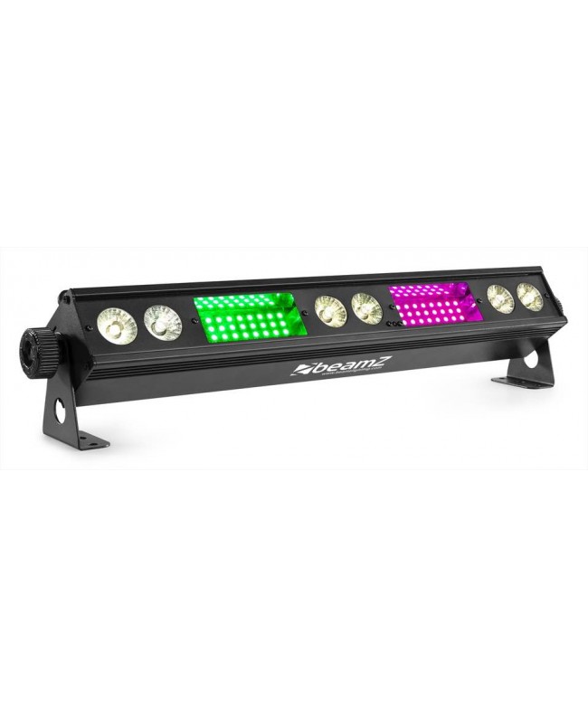 beamZ LSB340 Blitzlichtleiste 90RGB SMD 6x 1W LED Effekte